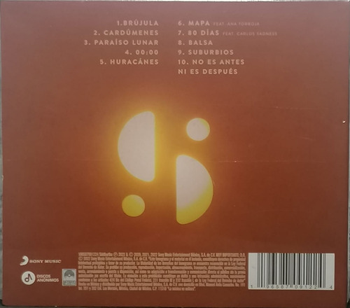 Siddhartha - 00 : 00 Cd Digipack