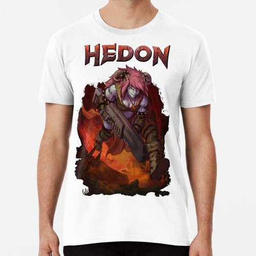 Remera Arte De Portada Original De Hedon (ropa Salpicada) Al