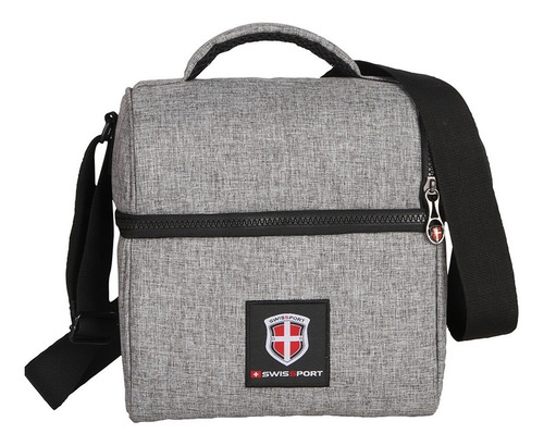 Bolsa Térmica Cinza Sioux Swissport Marmita Fitness 6,5l
