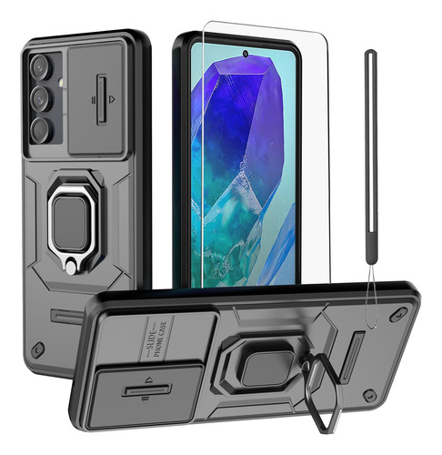 Uso Rudo Protección De Lente Case Funda Para Galaxy M55+mica