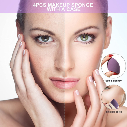Esponja De Maquillaje Duaiu, Batidora De Belleza Con Soporte