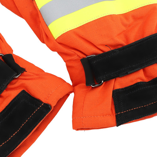 1 Par De Guantes De Bomberos Resistentes Al Calor