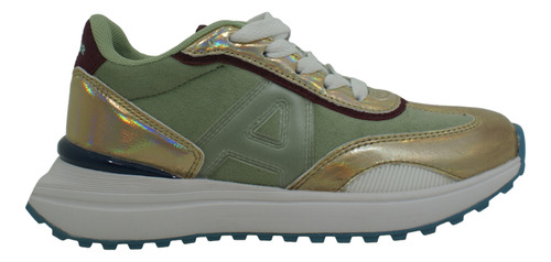 Zapatillas Addnice Atenas Verde/dorado 28-32 Niño Deporfan