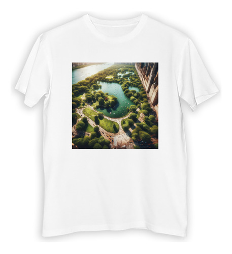 Remera Hombre Central Park Oasis Urbano New York M3