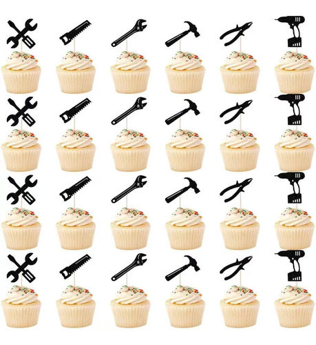24 Herramientas Para Decoración De Cupcakes, Alicates Para T
