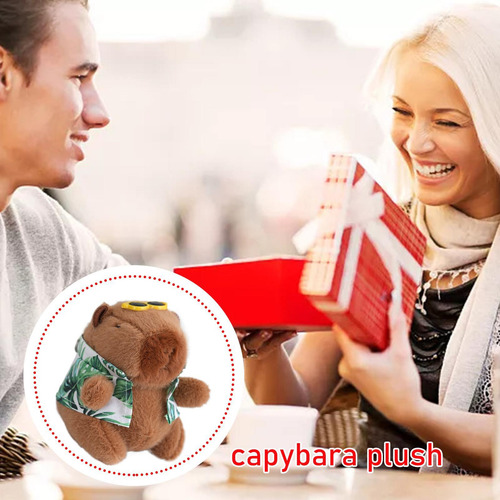 Capybara Keyring Capybara Key Chain Lindo Colgante De Animal