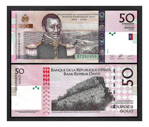 Grr-billete De Haiti 50 Gourdes 2004 - François Cappiox