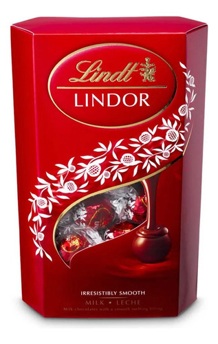 Chocolate Lindor Ao Leite Lindt 200g (2 Caixas)