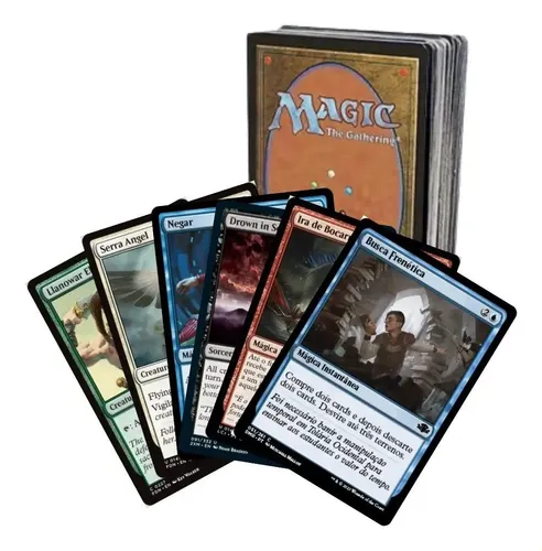 Lote De 200 Cartas Aleatórias Magic The Gathering | MercadoLivre