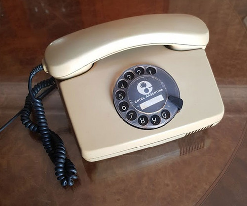 Telefono Antiguo Entel A Disco Vintage Años 80