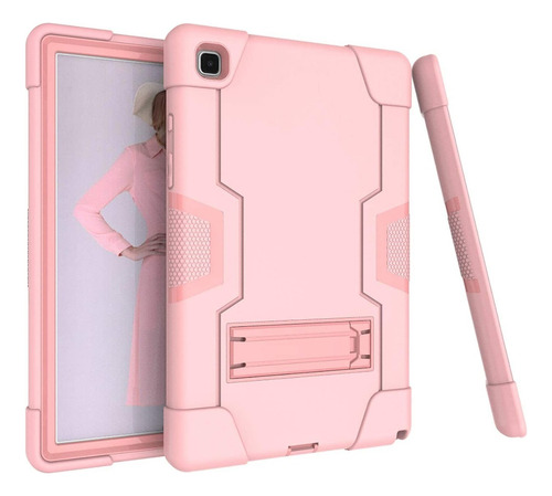 Funda Nude Uso Rudo Soporte Para Galaxy Tab A7 10.4 T500