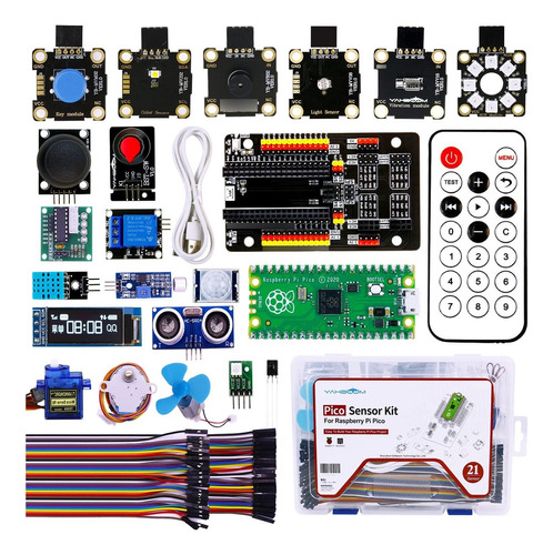 Kit Inicio Proyecto Sensor Con 21 Módulos Electrónicos Para