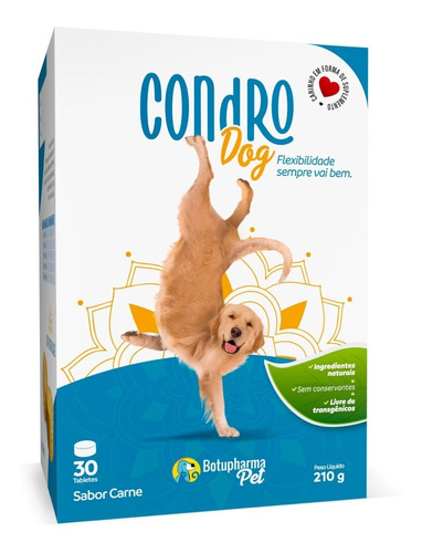 Suplemento Vitamínico Condro Dog - 210g Botupharma