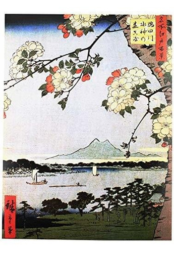 Poster Bumblebeaver Pintura Japonesa Bloque De Madera Flor D