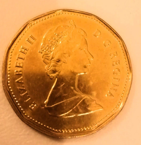 1 Dollar (elizabeth Ii) 1989 De Canadá