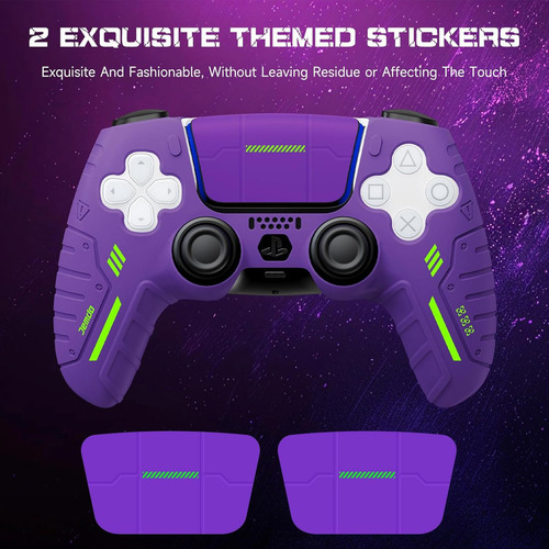 Js Funda Protectora De Silicona Suave Para Mando Ps5, Color