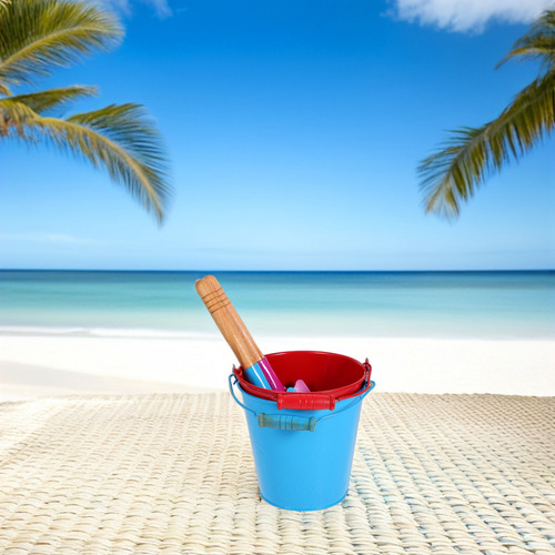 Cubo De Arena Creativo Para Playa, Pala, Cubo De Agua, Jugue