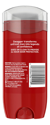 Desodorante Old Spice Red Zone Collection Swagger 110 Ml Par