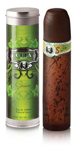 Cuba Green Edt 100ml Silk Perfumes Original Ofertas