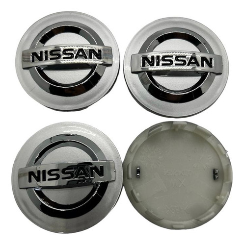 Tapas Centro De Llantas De Autos Marca Nissan 48mmx54mm 