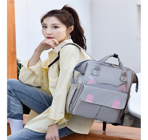 Gran Bolsa Dama Multiusos Bolsos Mochila Madre Y Bebe 1pcs
