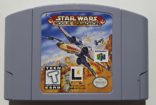 Star Wars Rogue Squadron Nintendo 64 N64 Completo!