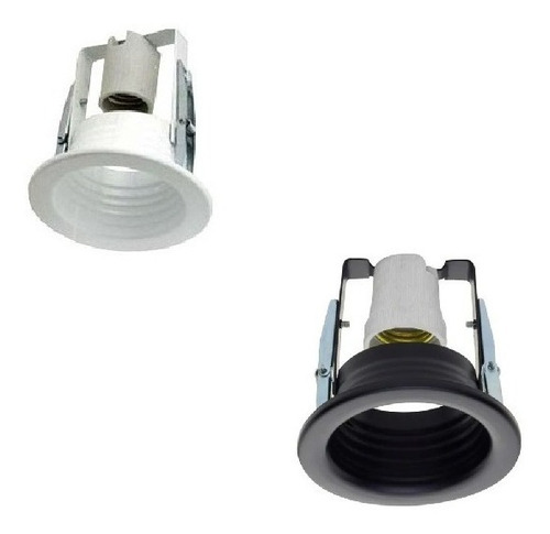 Spot Embutir Gesso Par20 Bulbo Led E Refletora C625 