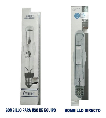 Bombillo Metal Halide Directo / Y Para Uso De Balastro