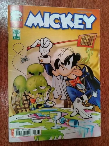 Hq Mickey N 861 Editora Abril Usado 