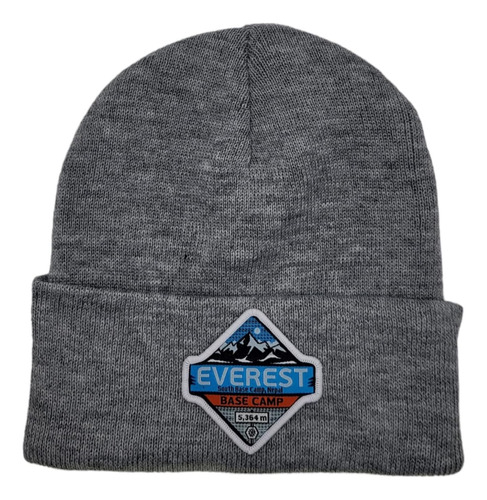 Parche Tejido Everest Beanie Camp Nepal (gris Jaspeado)