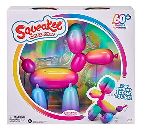 Squeakee The Balloon Dog - Rainbowie The Rainbow Dog, 12311