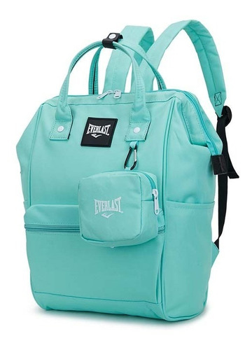 Mochila Cartera Everlast Mujer Reforzada Antirrobo Boca Pez