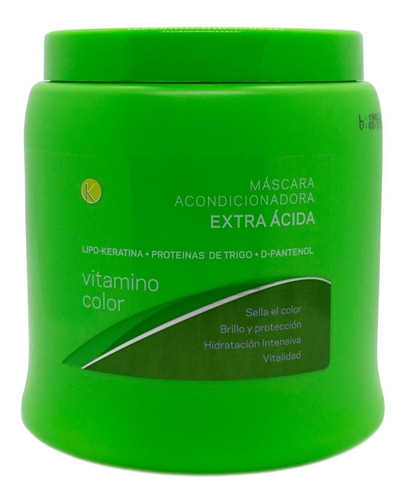 Kleno Extra Acido Kit Shampoo 980ml + Mascara Keratina 1kg