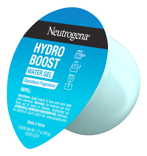 Gel De Agua Neutrogena Hydro Boost, 50 Ml, Con Forma De Cáps