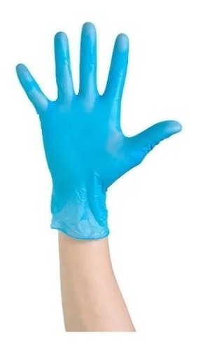 Guantes Vitrilo Descartables X 100 Unidades