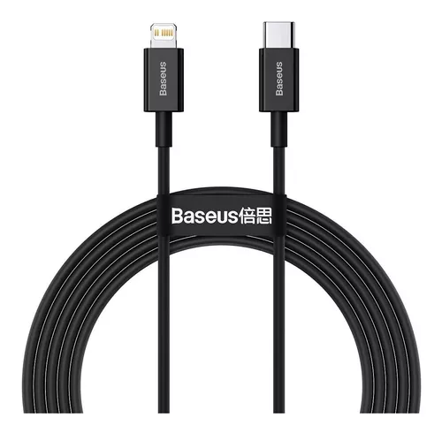 Cable Usb C A Lightning Pd 20w Carga Rapida iPhone 480mbps