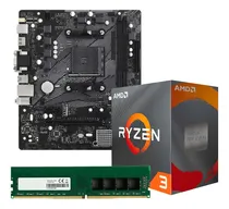 Comprar Combo Actualizacion Amd Ryzen 3 3200g + A320m Am4 + 8gb Ddr4