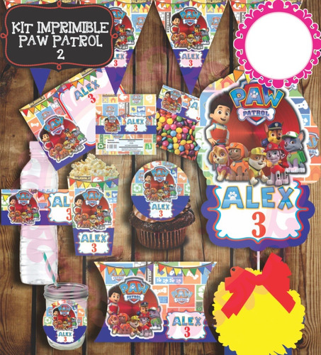 Kit Imprimible Paw Patrol 2 By