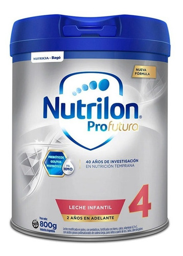 Imagen 2 de 5 de Leche En Polvo Nutrilon Profutura 4 Lata 800 Gr X 6 Un