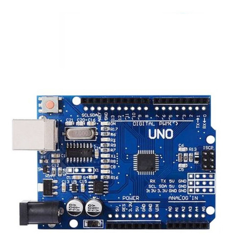 Compatível Arduino Uno R3 Atmega328 Smd Com Cabo Usb Maker