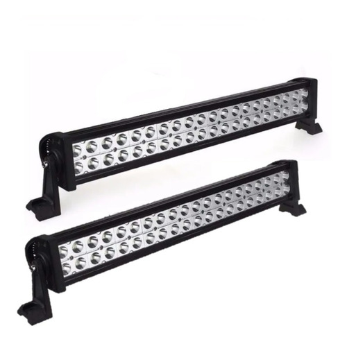 Pack X2 Barra Led 4x4 Neblineros Led Barra 120w Focos Neblin