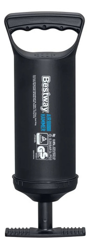 Inflador Manual De Pie Air Hammer Bestway 30 Cm 850 Ml