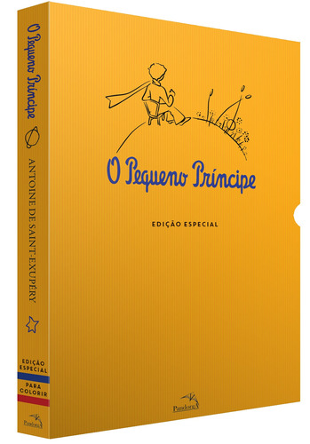 Box O Pequeno Príncipe Antoine de Sant-Exupéry: Acompanha marcador + Pôster, de Sant-Exupéry, Antoine de. Pandorga Editora e Produtora LTDA, capa mole em português, 2020