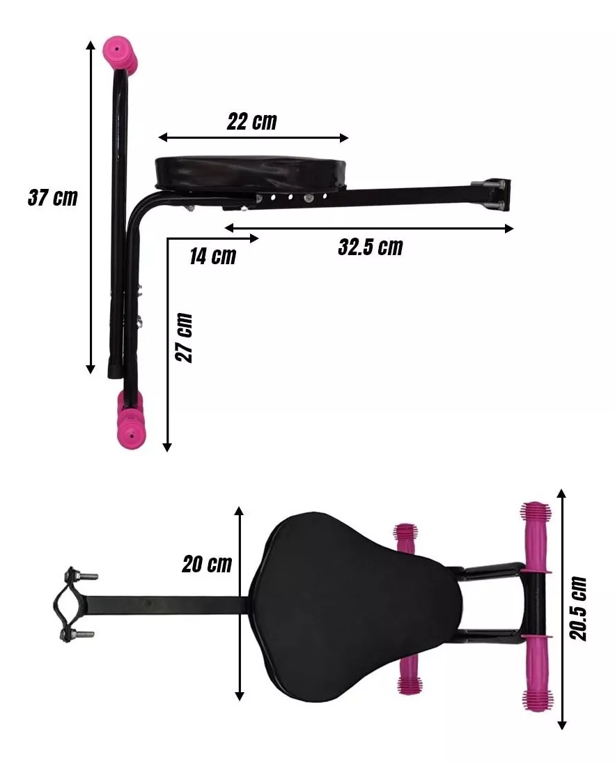 Segunda imagen para búsqueda de asiento para niño bicicleta