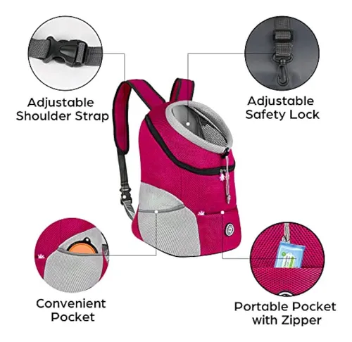 Leycran Mochila Transportadora Para Perros Y