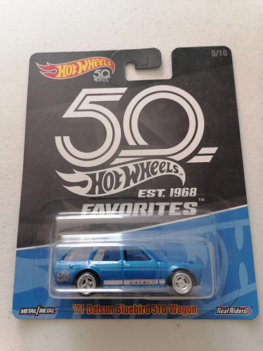 '71 Datsun Bluebird 510 Wagon - Hot Wheels Favorites