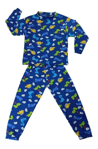 Pijama Infantil Modal Estampado Dinosaurios y Coches, Pijamas de