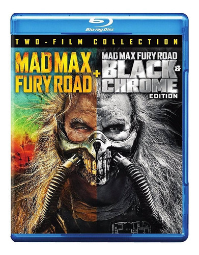 Mad Max Furia En El Camino Black Y Chrome Pelicula Blu-ray