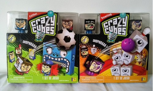 Crazy Cube Set De Futbol Bowling
