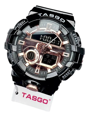 Reloj Analogo Digital Tasgo Sumergible Luz Liquida + Envio